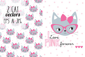 2 cat vectors