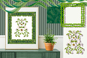 Floral frames, botanical watercolor, a Decorative Illustration by EL_SUHOVA (Thumbnail 3 of 15)