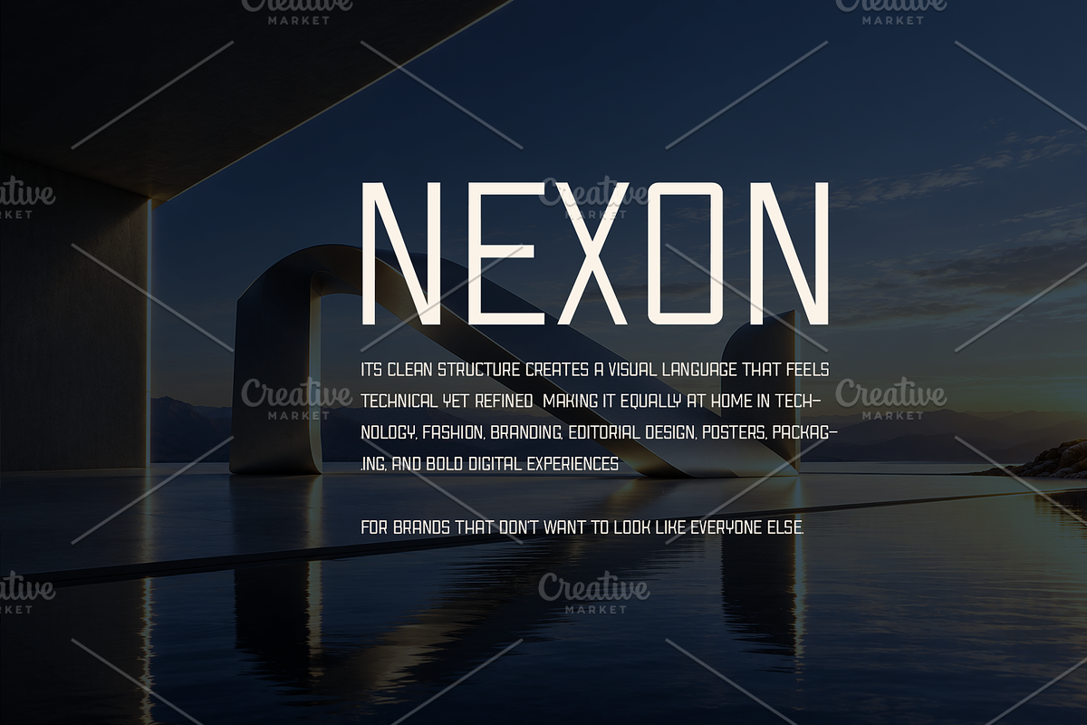 Nexon-Regular-011-26, a Sans Serif Font by canve (Photo 2 of 3)