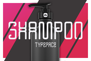 SHAMPOO Experimental Typeface