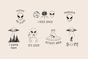 I want to believe - vector doodles, an Object Illustration by yabluko_draws (Thumbnail 6 of 8)