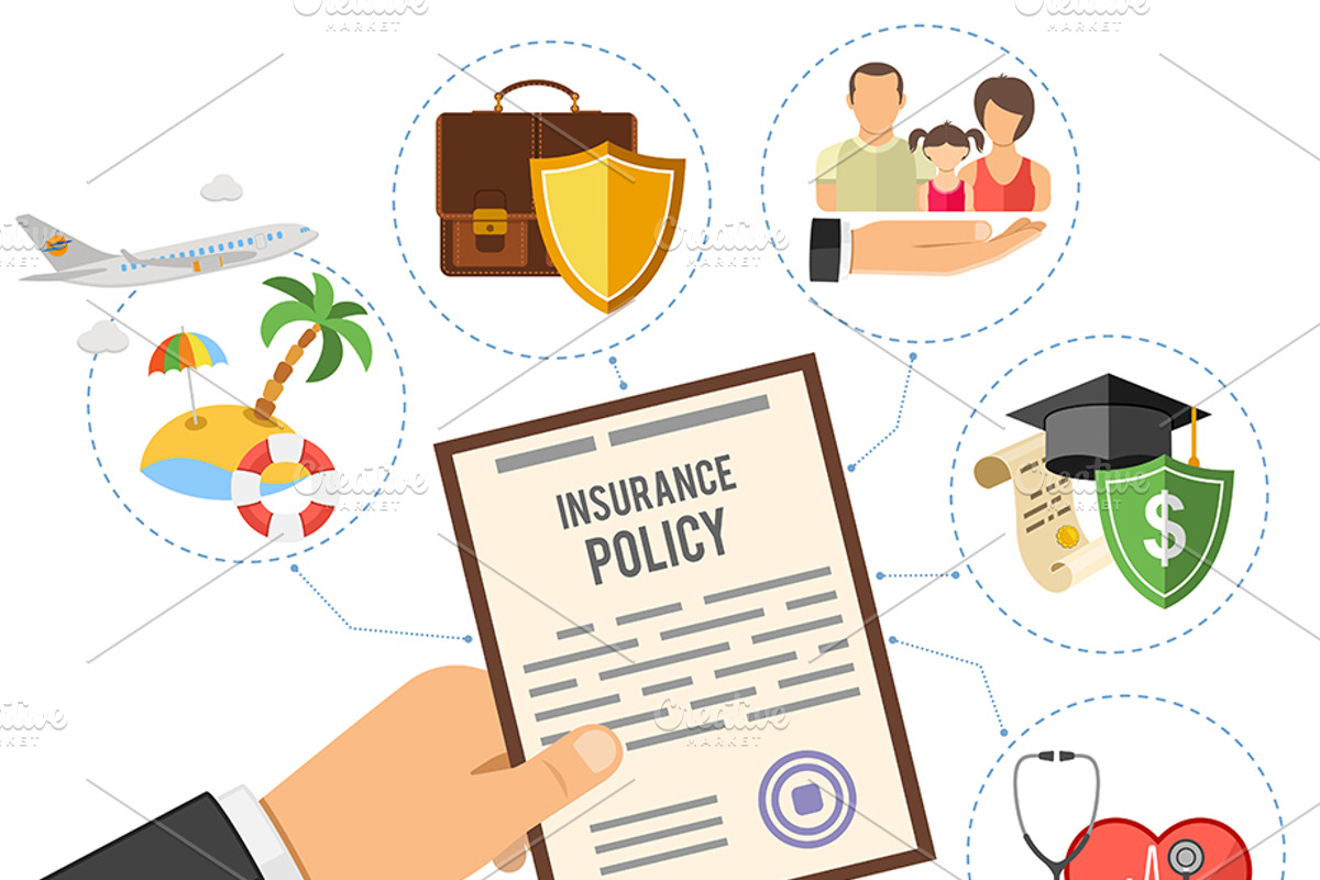 Insurance Services Concepts, an Education Illustration by TAlex (Photo 4 of 6)