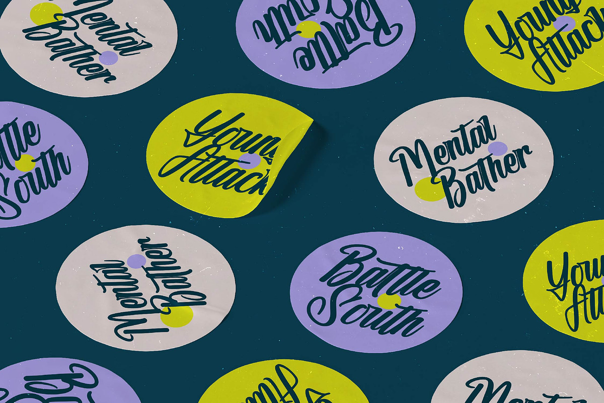Chunky Slandis Bold Handwritten Font, a Script Font by stylishtype.co (Photo 12 of 20)