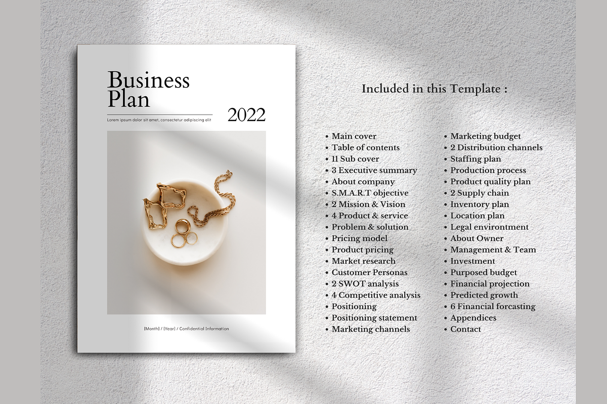Customizable Business Plan - Clean, a Templates & Theme by PayuStudio (Photo 2 of 10)