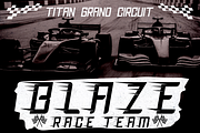 Inferno Racers - Race Font, a Font by PutraCetol Studio (Thumbnail 2 of 11)