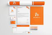 Branding Identity, a Stationery Template by Graphic Origin (Thumbnail 1 of 10)