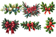 Christmas Garland Clipart, an Illustration by Designworld (Thumbnail 3 of 4)