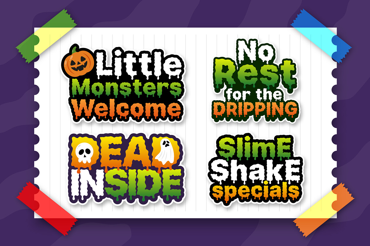 Hellwin Drips - Horror Playful Font, a Font by Mily Studio (Photo 9 of 10)