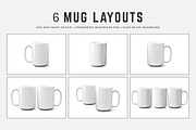 15 oz Mug Mockups (PSDs), a Cups & Container Mockup by Ultimate Mockups (Thumbnail 2 of 7)