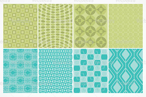 Funky Retro Vector Patterns