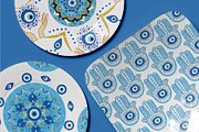 Nazar bonchuk evil eyes patterns, a Pattern Graphic by Michiru13 (Thumbnail 14 of 24)