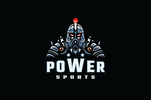 Power Sports Knight Logo, a Branding & Logo Template by Design_Planet