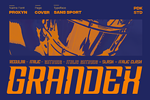 Grandex - Sport Font