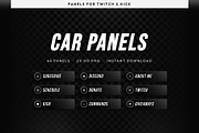 Car Twitch & Kick Panels, an Object Graphic by Gear Store (Thumbnail 1 of 7)