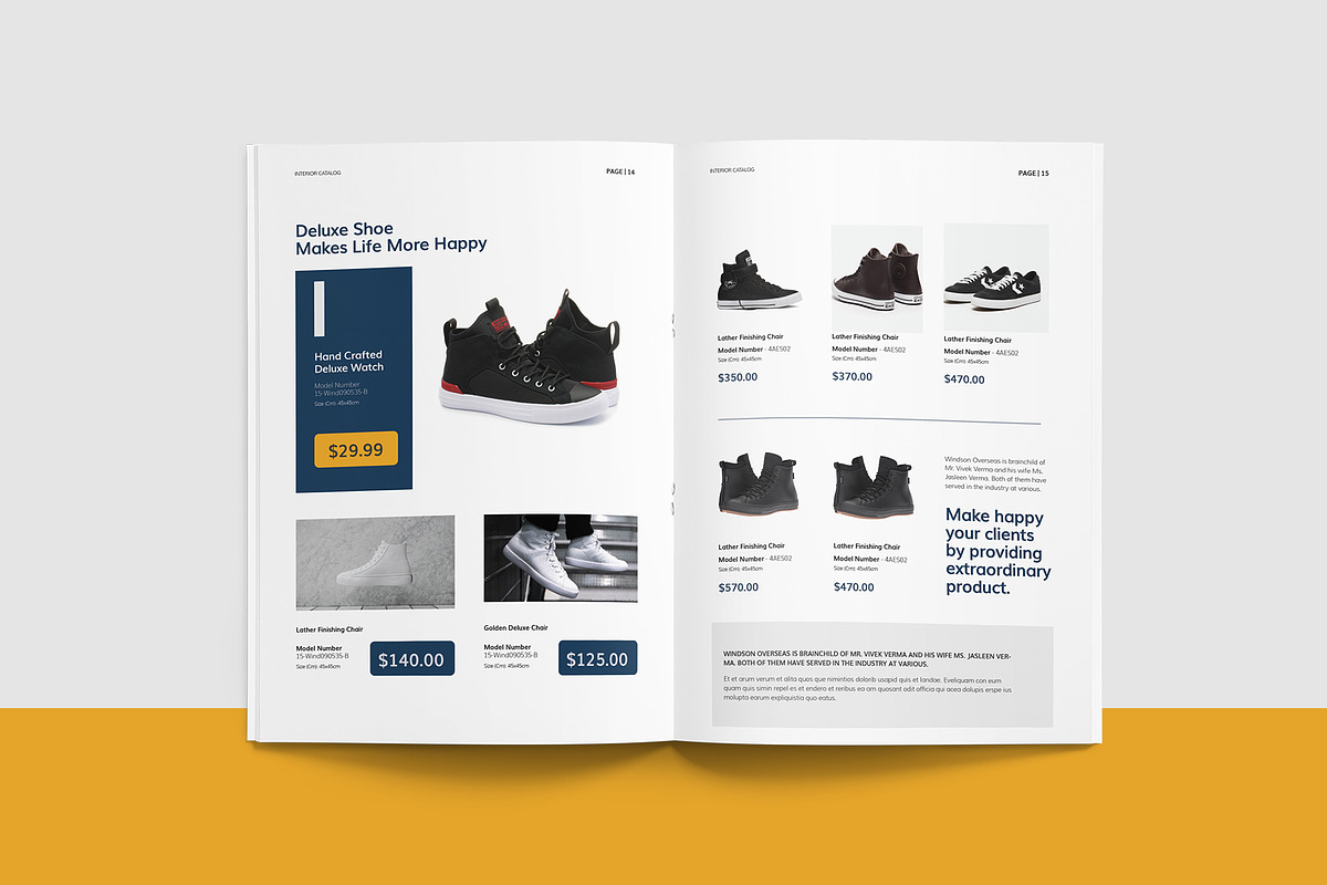 Minimal Product Catalog Template, a Brochure Template by astutedesign11 (Photo 8 of 9)
