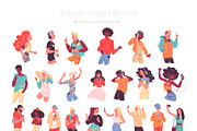 people with smartphones, a Person Illustration by Funnystore (Thumbnail 3 of 5)