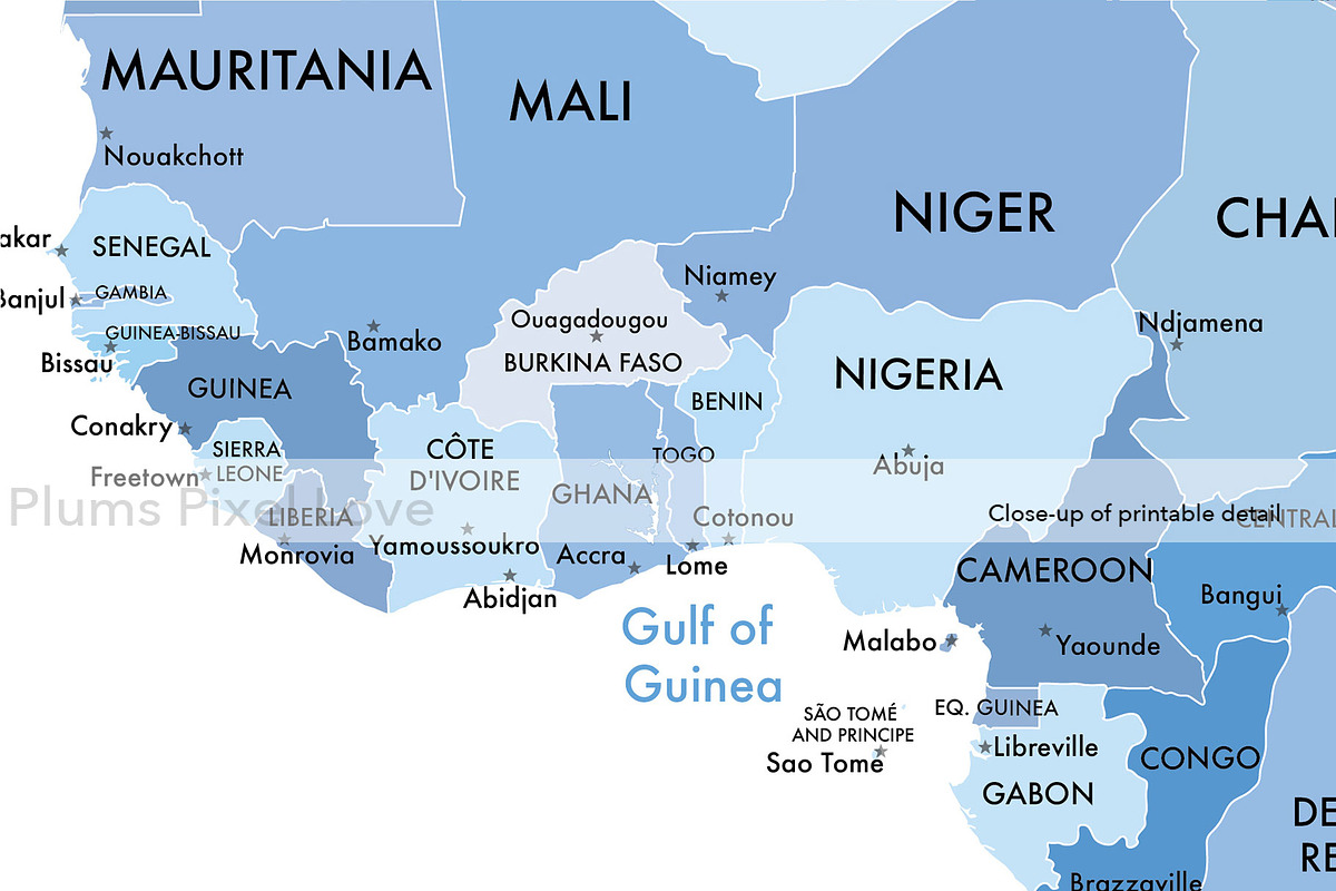 Detailed World Map 60x40 max - jpeg, a Work Illustration by Plums Pixel Love (Photo 4 of 7)