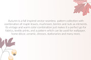 Seamless Autumn leaves Pattern Set, a Pattern Graphic by Sheikhadesign (Thumbnail 2 of 6)
