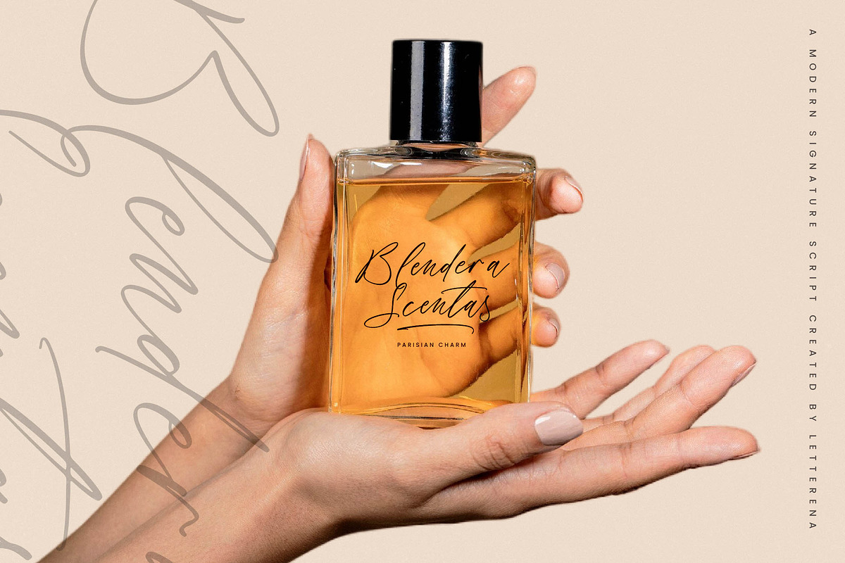 Centtores Pasture Modern Signature, a Script Font by Letterena Studios Script (Photo 9 of 14)