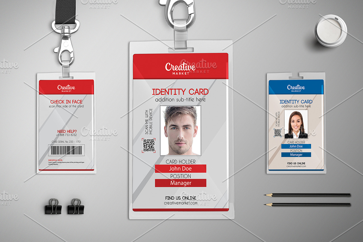 Business ID Badge 021, a Card Template by Tzochko (Photo 1 of 5)