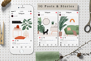 Cozy Home Decor Collection, a Decorative Illustration by Letters-Shmetters (Thumbnail 10 of 10)