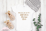 Onesie Mockup Bundle, Baby Bodysuit, an Apparel Mockup by SUBLIME Styled Stock (Thumbnail 16 of 17)