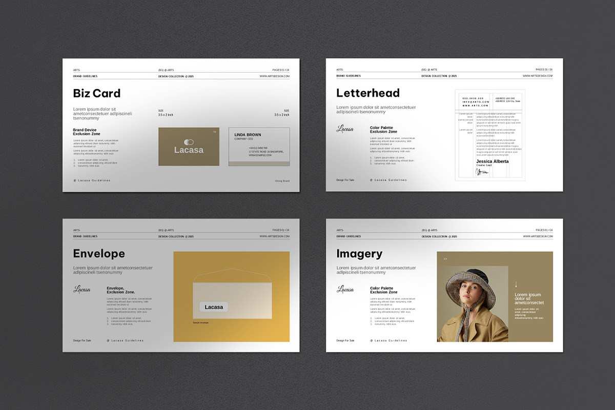 Brand Guidelines Presentation, a Presentation Template by Dream-Lab (Photo 8 of 10)