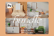 Wall Art Mockup Bundle 21 in 1, a Household Mockup by Bonumo (Thumbnail 3 of 15)