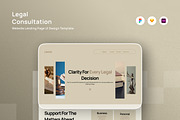 Lexora - Legal Consultation Landing, a Landing Page Template by productype1 (Thumbnail 1 of 5)
