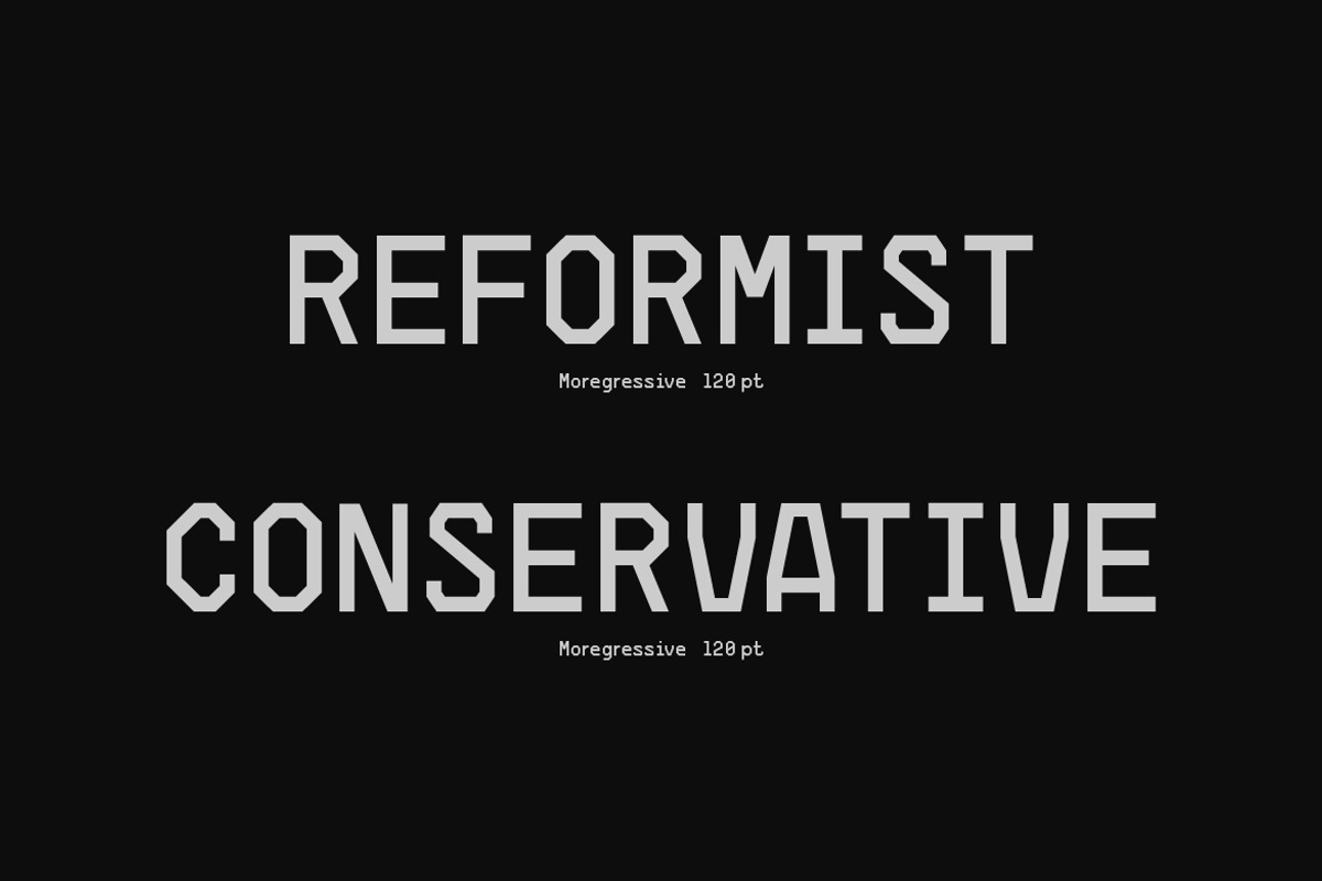 Moregressive, a Sans Serif Font by Nian Keun Studio (Photo 3 of 11)