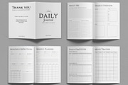Daily Journal Template, a Stationery Template by MightyDesign (Thumbnail 3 of 6)