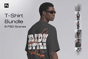 T-Shirt Mockup Bundle