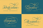 Historical - Handdrawn Font, a Script Font by Runsell Studio (Thumbnail 5 of 12)
