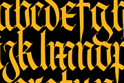 Gothic font 04, a Blackletter Font by GeekClick (Thumbnail 8 of 9)