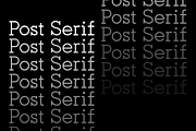 Post Serif - Vintage slab-serif, a Slab Serif Font by Jacob Waites (Thumbnail 2 of 11)