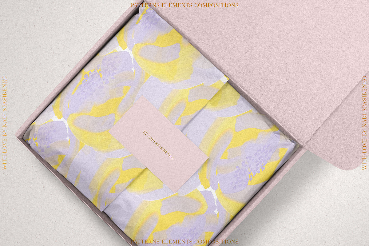 Vanilla Abstract || Oil Effect Set, a Wallpaper Graphic by nadispasibenko (Photo 10 of 10)