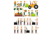 Worker Big Bundle Vector Ilustration, an Object Graphic by MEDZ (Thumbnail 5 of 10)