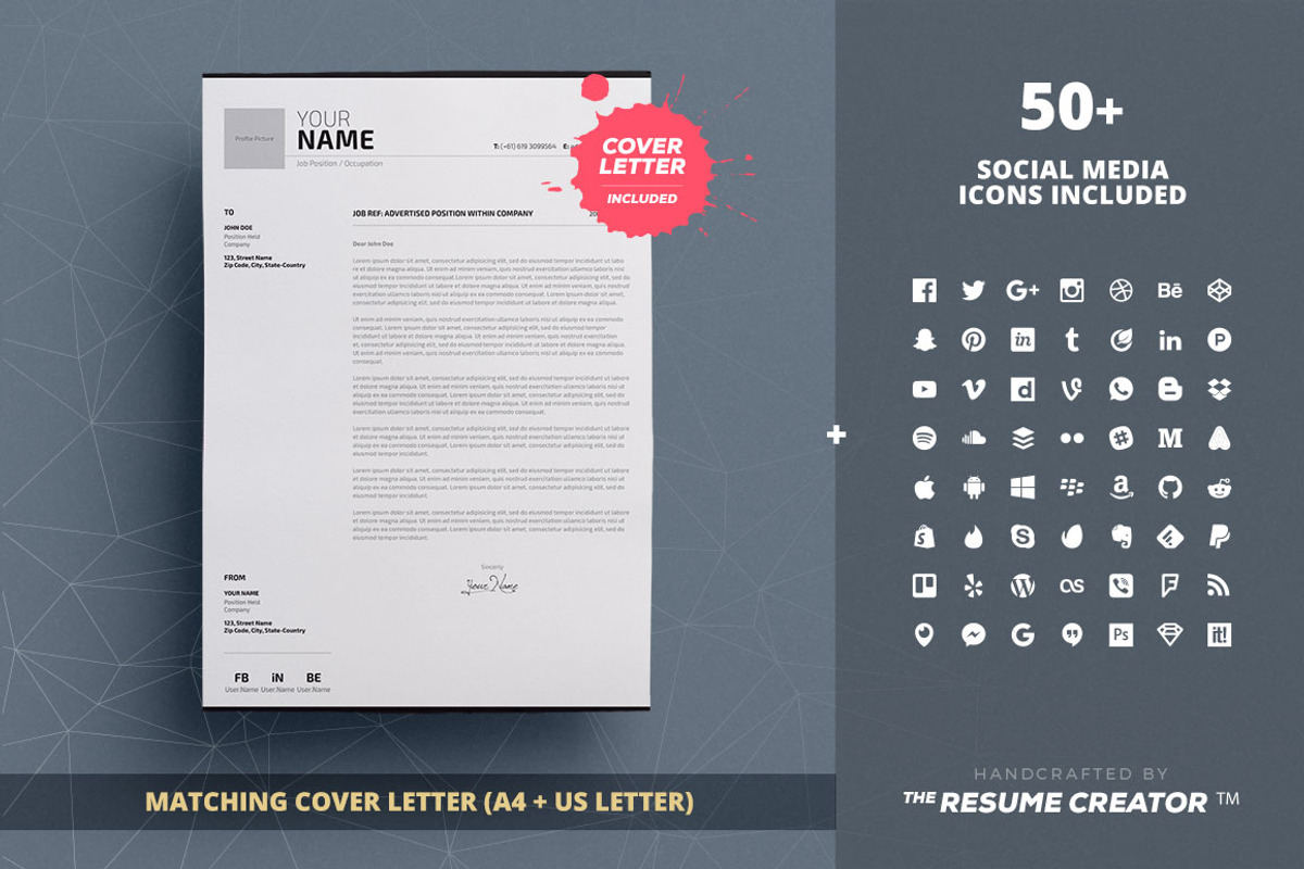 Clean Resume/Cv Template Volume 8, a Resume Template by TheResumeCreator (Photo 5 of 6)