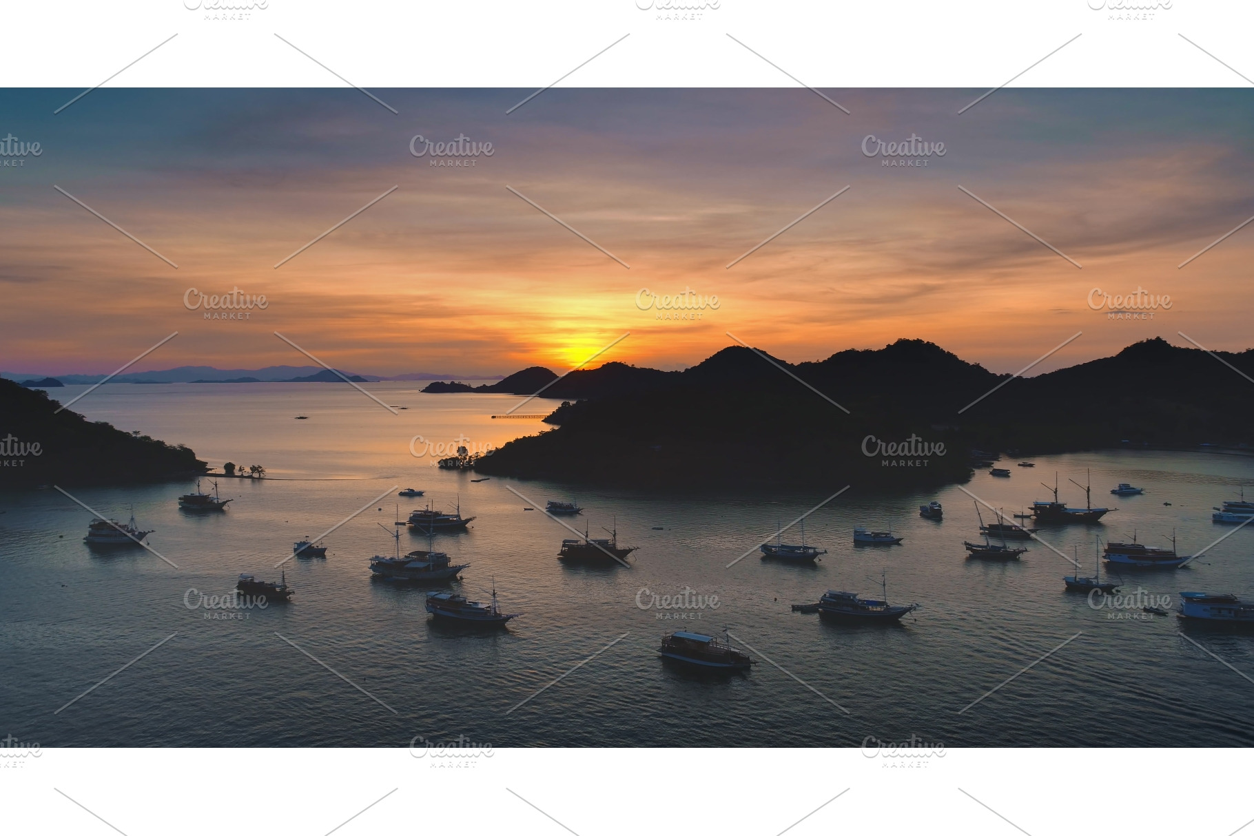 Sunset illuminating traditional, a Nature Photo by Goinyk