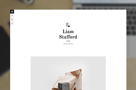 PERSONA - Tumblr Theme, a Websites & App Template by Understandable