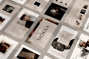 Mokka Google Slides, a Presentation Template by Visuel Colonie®