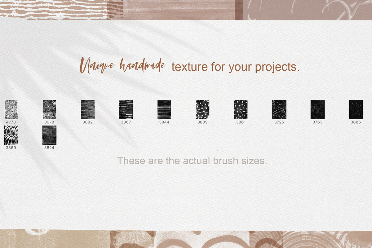 12 Monotype Stamps PS & Procreate, a Brush Add-On by Sweet Fig (Photo 2 of 11)
