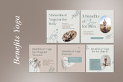 Yoga Instagram | CANVA Template, a Social Media Template by Azruca (Thumbnail 8 of 17)