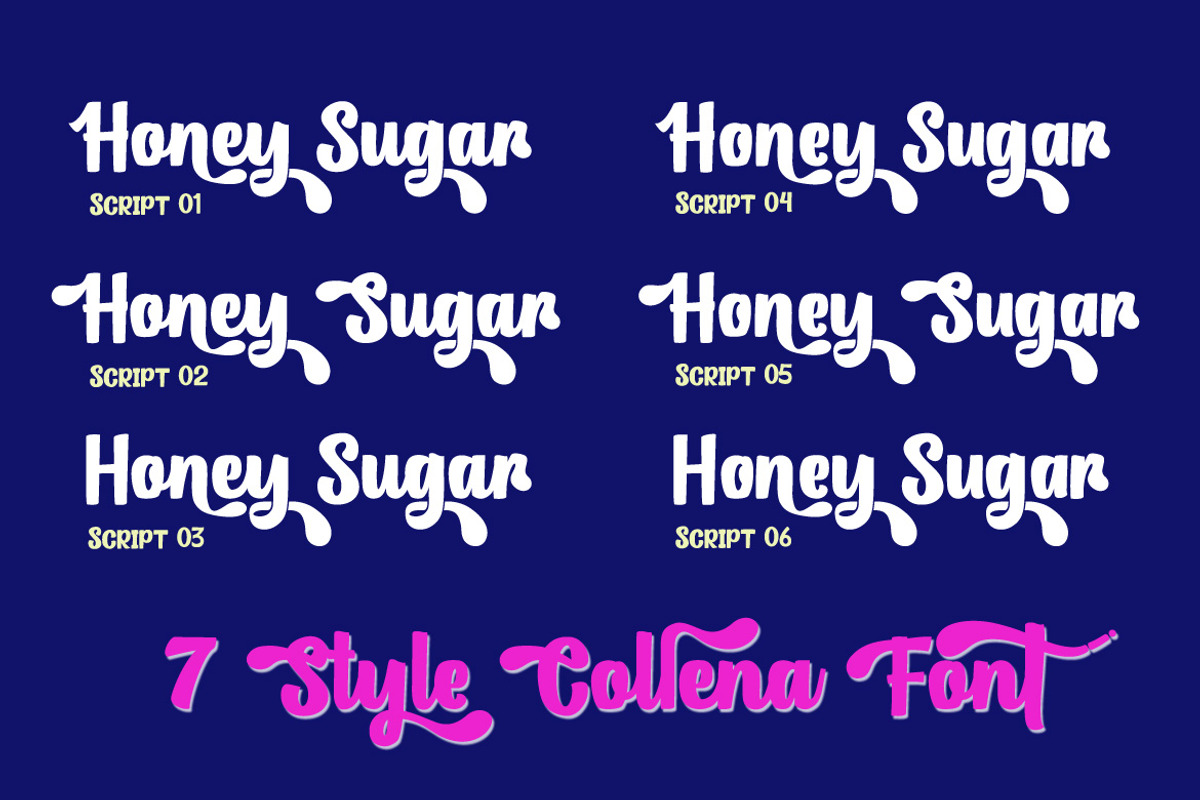 FH Collena - Font Family, a Script Font by FHFont (Photo 7 of 12)
