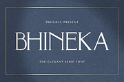 BHINEKA - Elegant Serif Font, a Serif Font by StringLabs (Thumbnail 1 of 9)