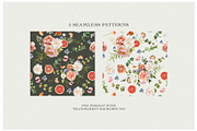 Candy Rustic Floral Clipart Set, an Object Illustration by anastasiia.art (Thumbnail 3 of 10)