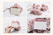 Spring Sakura mockups set, a Merchandise Mockup by Tabita's shop (Thumbnail 7 of 9)