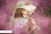 Photoshop Actions - Watercolor Paint, an Action Add-On by FixThePhoto (Thumbnail 10 of 32)