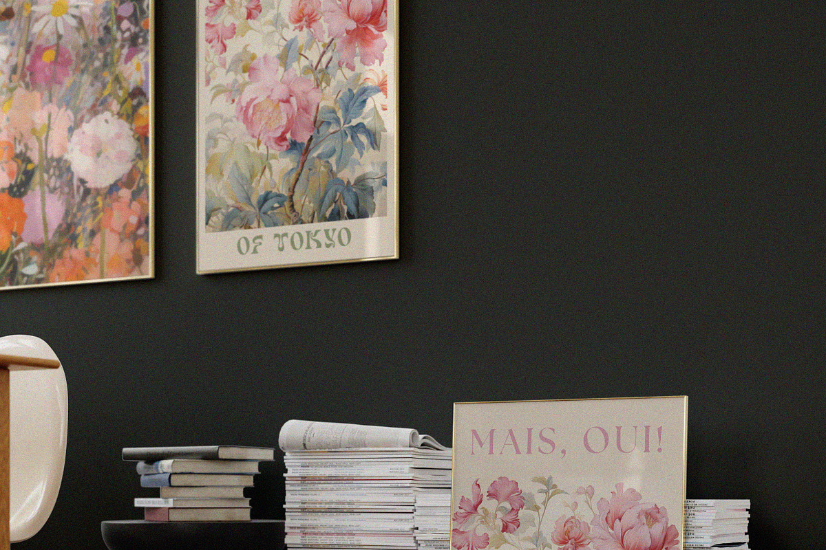Modern Boho Eclectic Prints, a Background Graphic by Laras Wonderland (Photo 5 of 9)