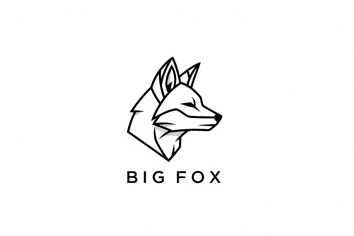 Big Fox Minimalist, a Branding & Logo Template by Logocreative (Photo 1 of 2)